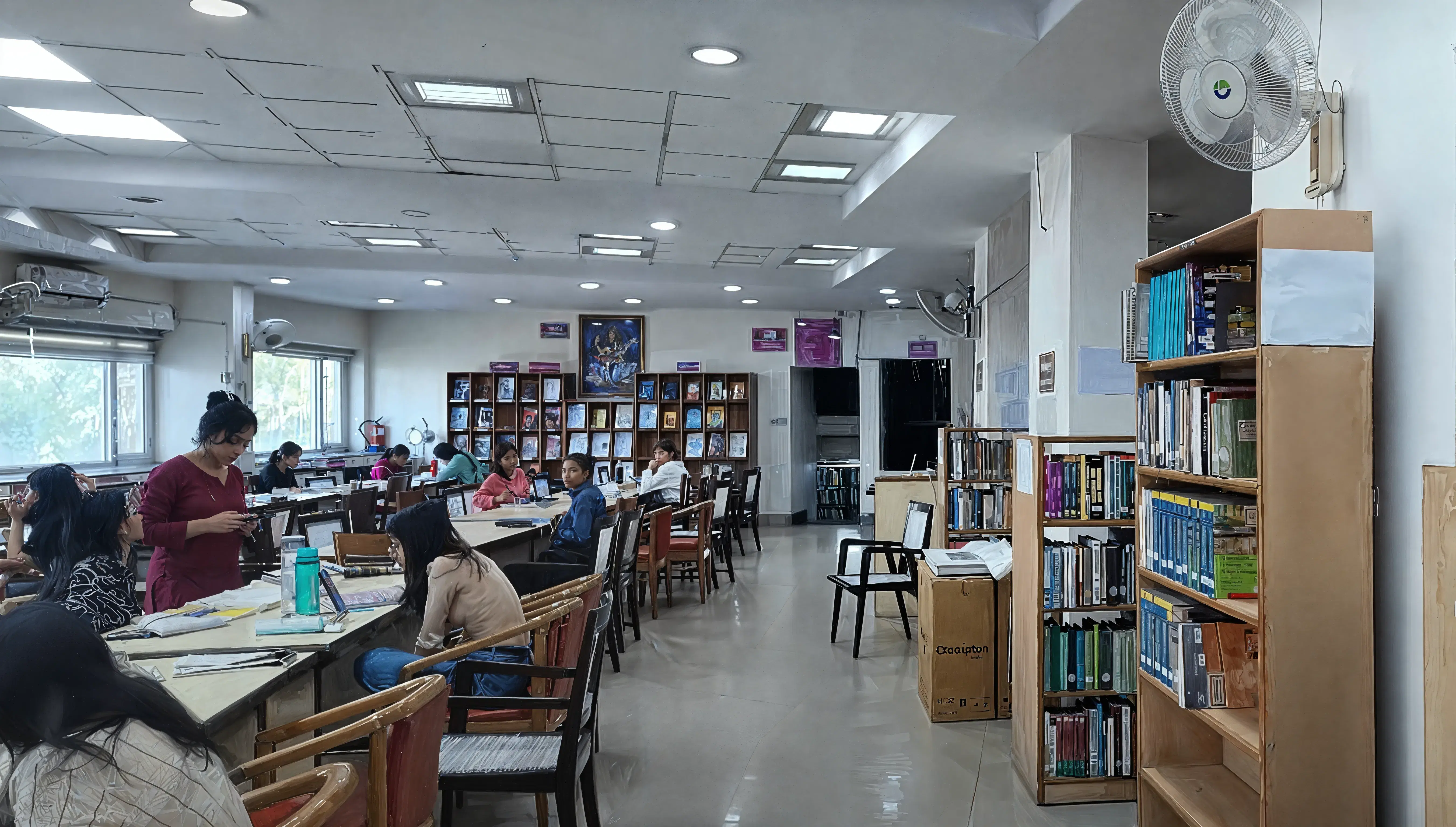 Daulat Ram College library photo 2